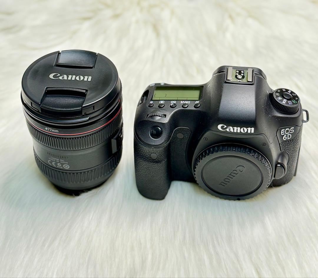 キヤノン EOS 6D EF24-70 F4L IS USM レンズキット