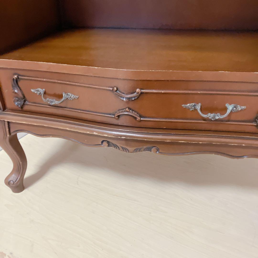 猫脚　アンティーク調　コンソール　サイドチェスト　キャビネット　レトロ