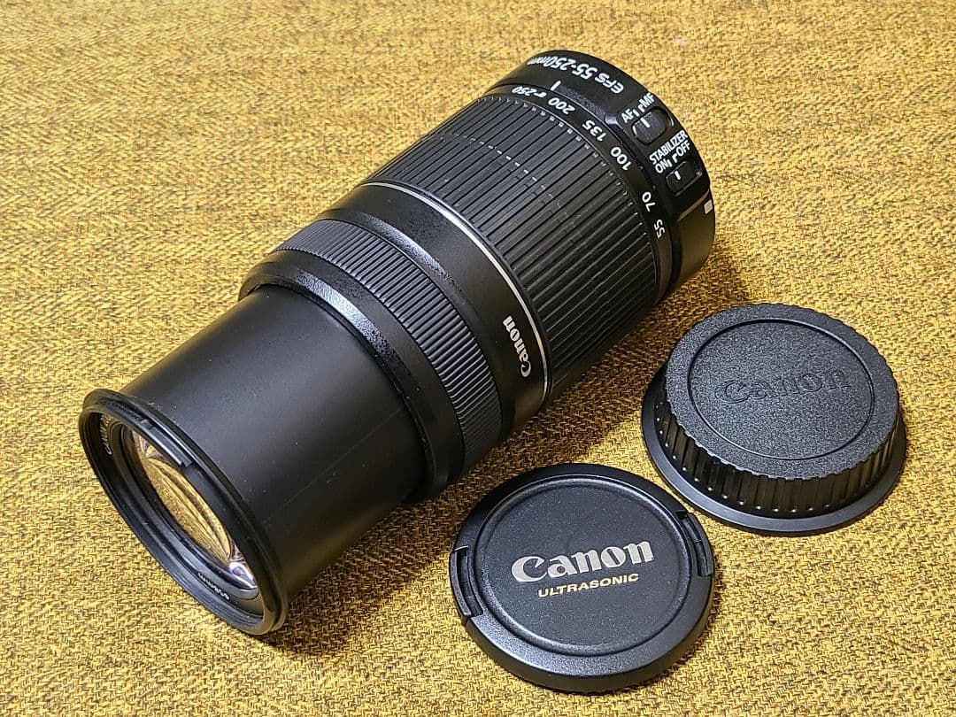 キヤノン EF-S 55-250mm F4-5.6 IS Ⅱ 望遠レンズ