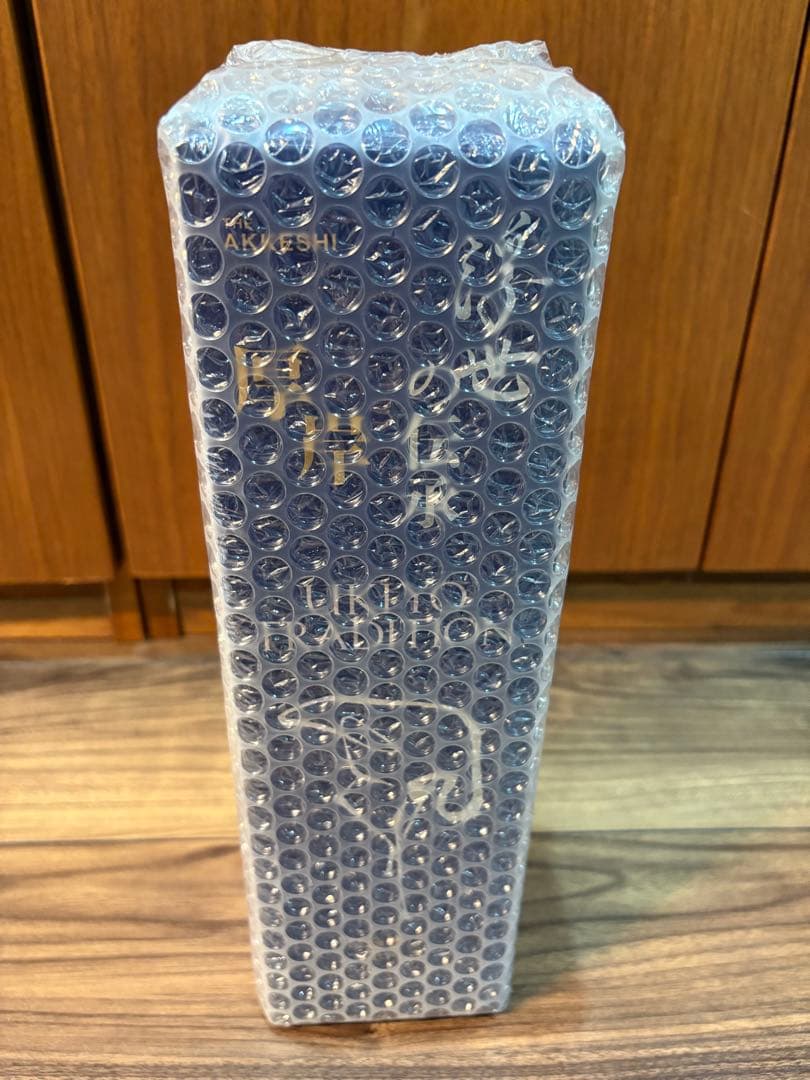 厚岸シングルモルトジャパニーズウイスキー　葛飾北斎　一筆画譜「鶴」　浮世の伝承