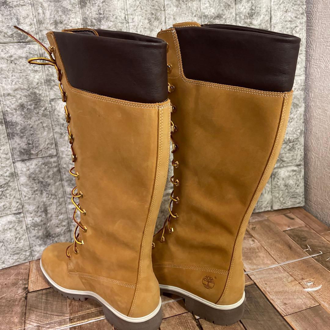 #906 希少　【超美品】Timberland　8M 26cm ロングブーツ