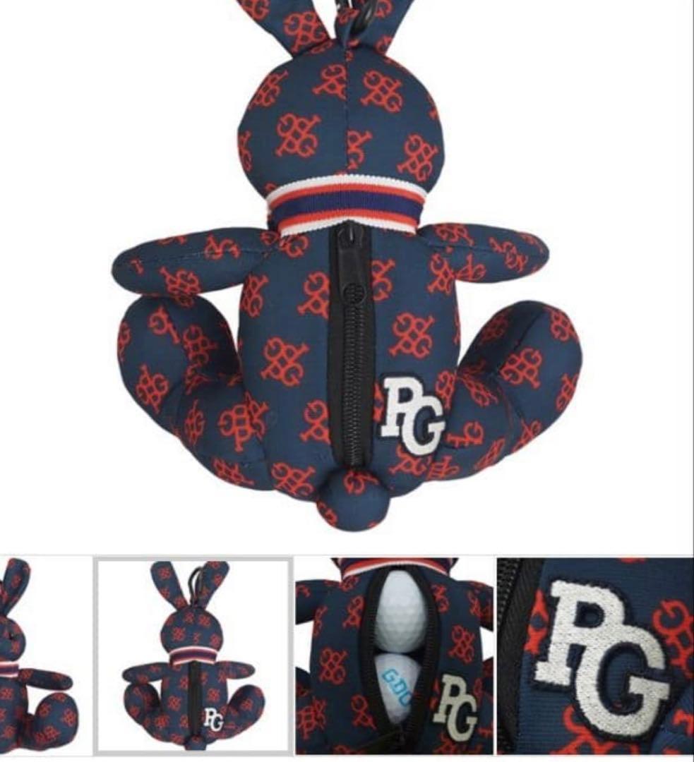 PEARLY GATES パーリーゲイツ　うさぎ　ぬいぐるみ　ボールポーチ