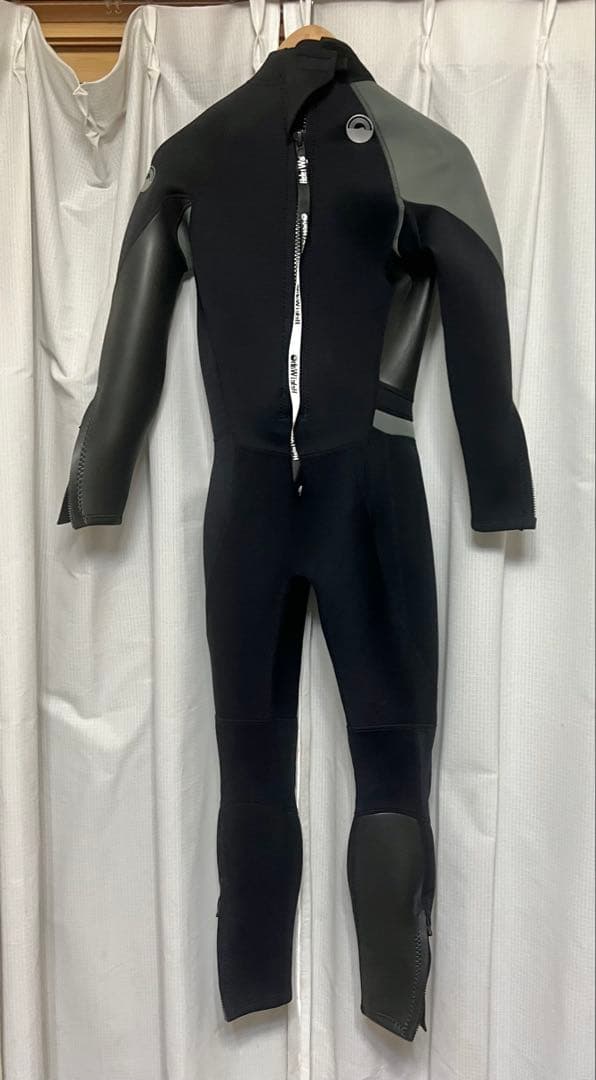 Hele i Waho ウェットスーツ 3mmフルスーツ ブラック/グレー