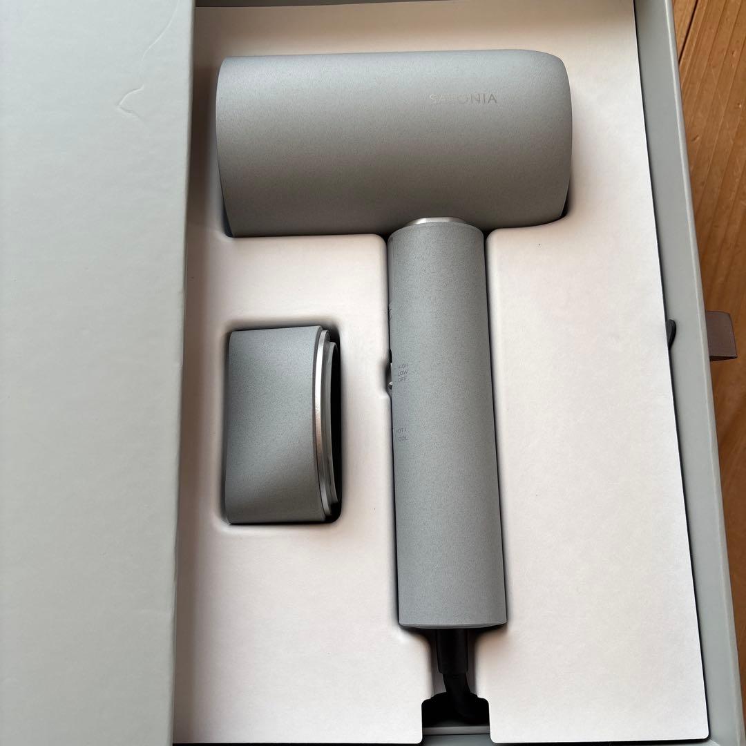 SALONIA Air Treatment ドライヤー ストーングレー