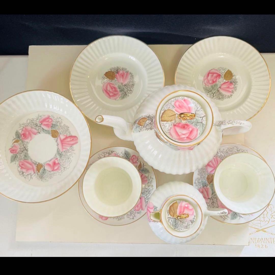 ロモノーソフ  ローズ ファべェルジェ （ファバージェ）　ポット　２人用セット