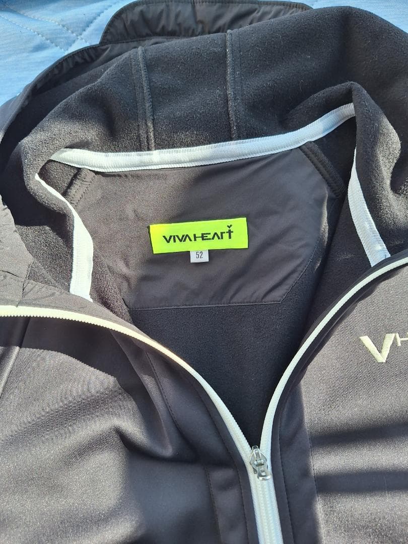 DWD フルジップフード付きパーカー 黒