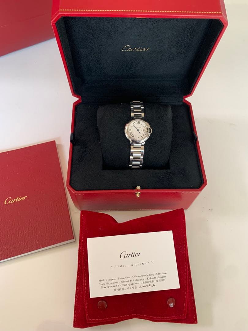 Cartier カルティエ　バロンブルー