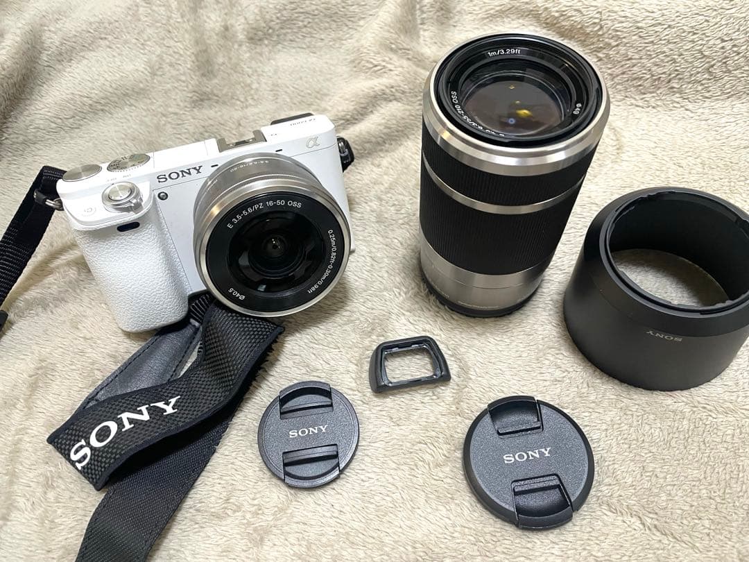 SONY α6000 ダブルズームレンズキット ILCE-6000Y/W