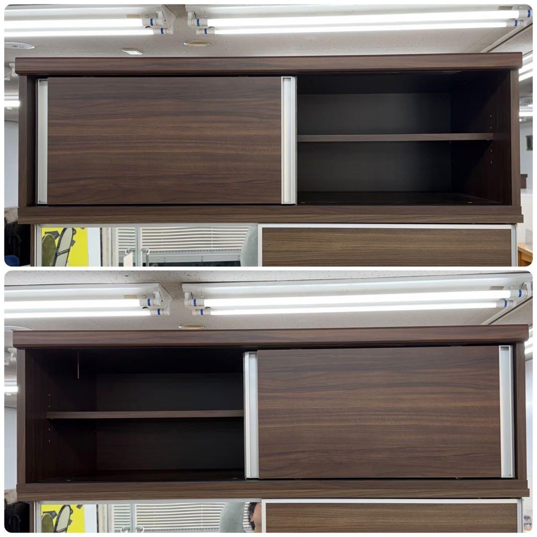 定価20万♪ ディノス 120cm幅ワードローブ クローゼット 衣類収納 木目調