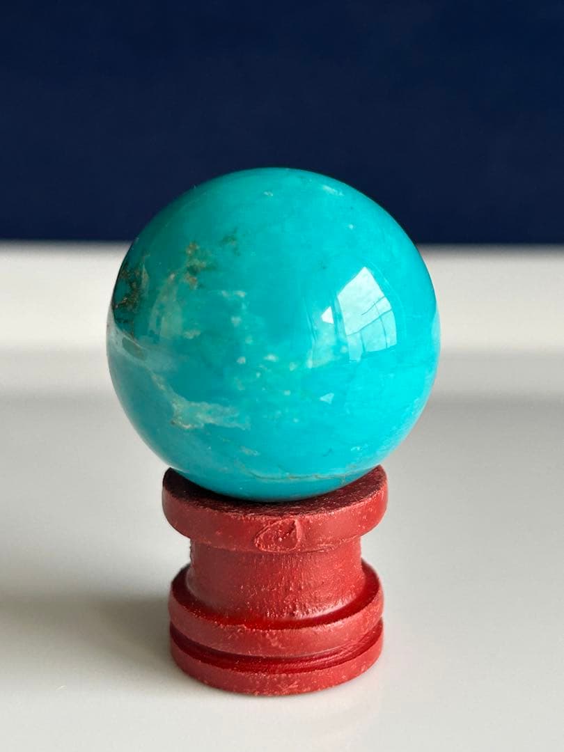 ✨超希少✨ターコイズ　トルコ石　丸玉　30㎜　スフィア