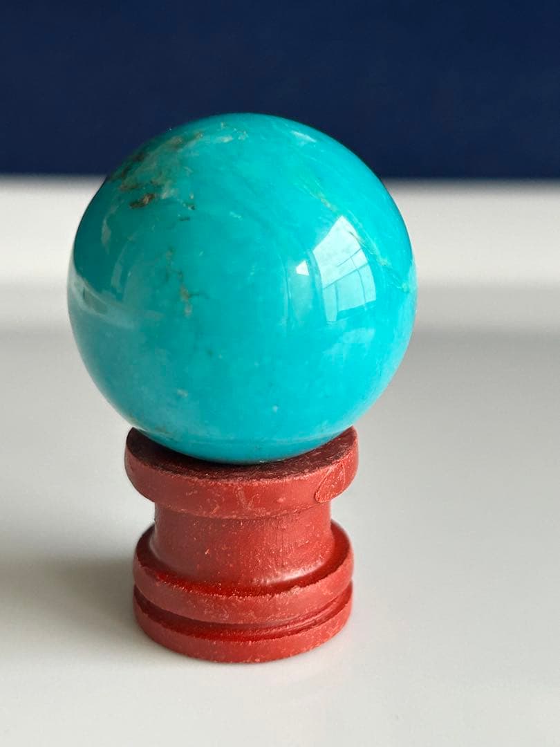 ✨超希少✨ターコイズ　トルコ石　丸玉　30㎜　スフィア
