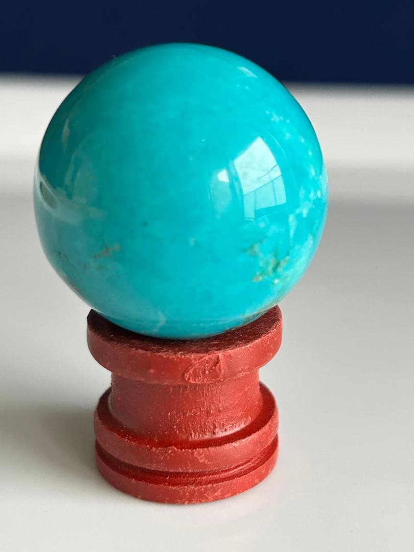 ✨超希少✨ターコイズ　トルコ石　丸玉　30㎜　スフィア