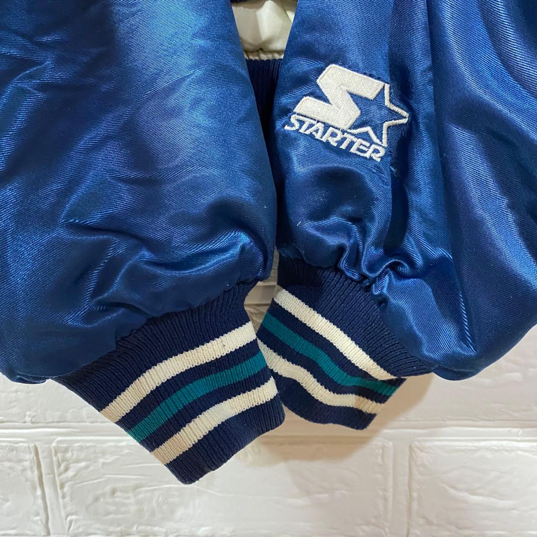 MLB シアトルマリナーズ　80s-90s USA製スタジャン　メタリックカラー