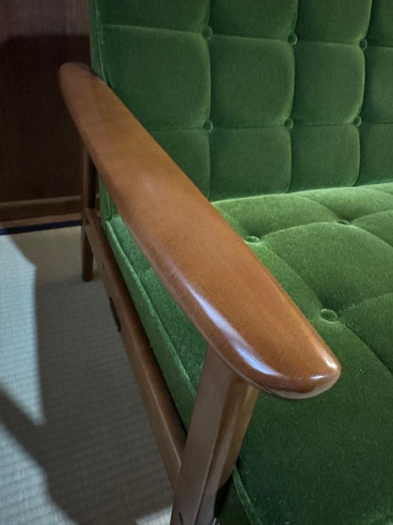 カリモク60 kチェア　2シーター