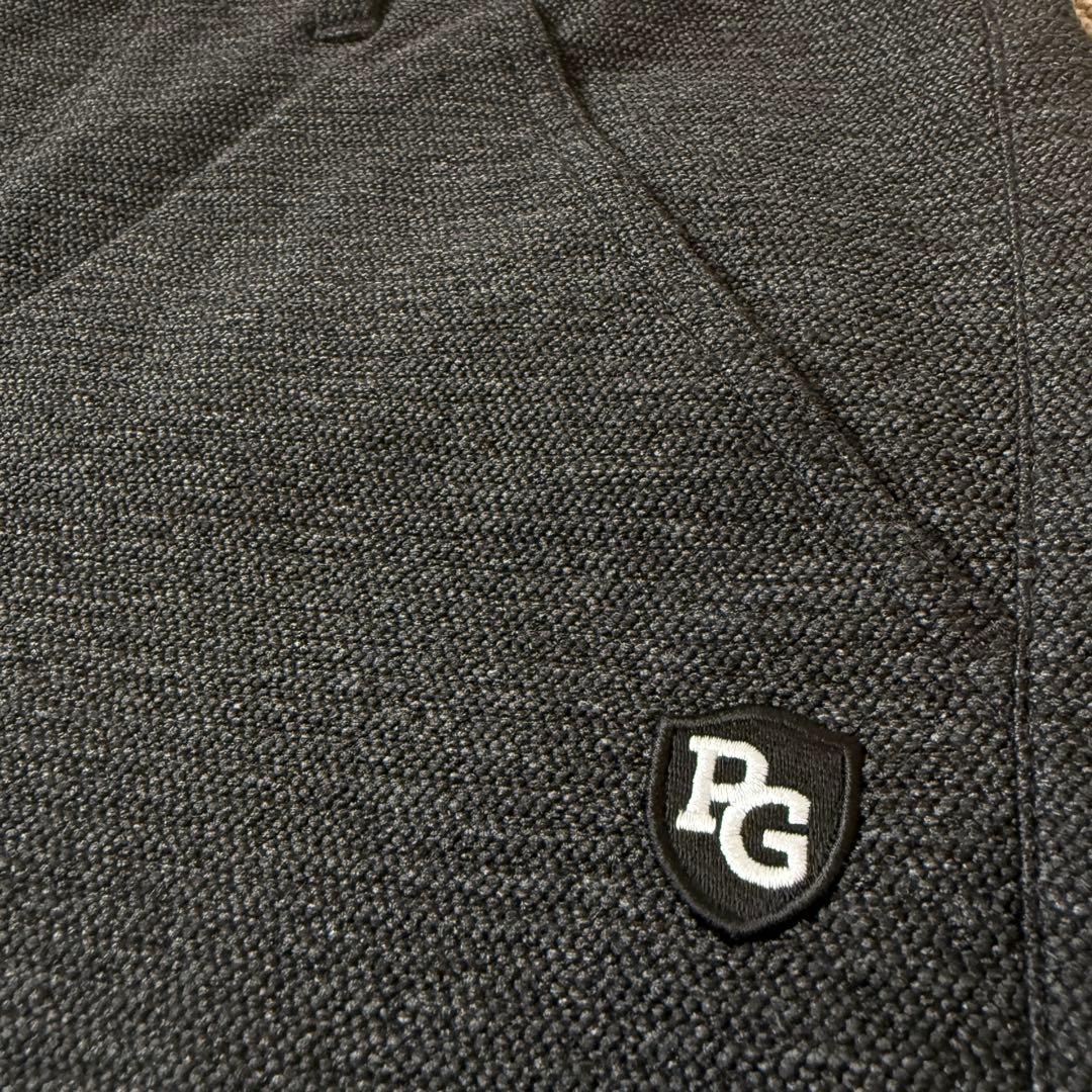 パーリーゲイツ　パンツ　M〜L相当　チャコールグレー　秋冬　グレー　コットン　4