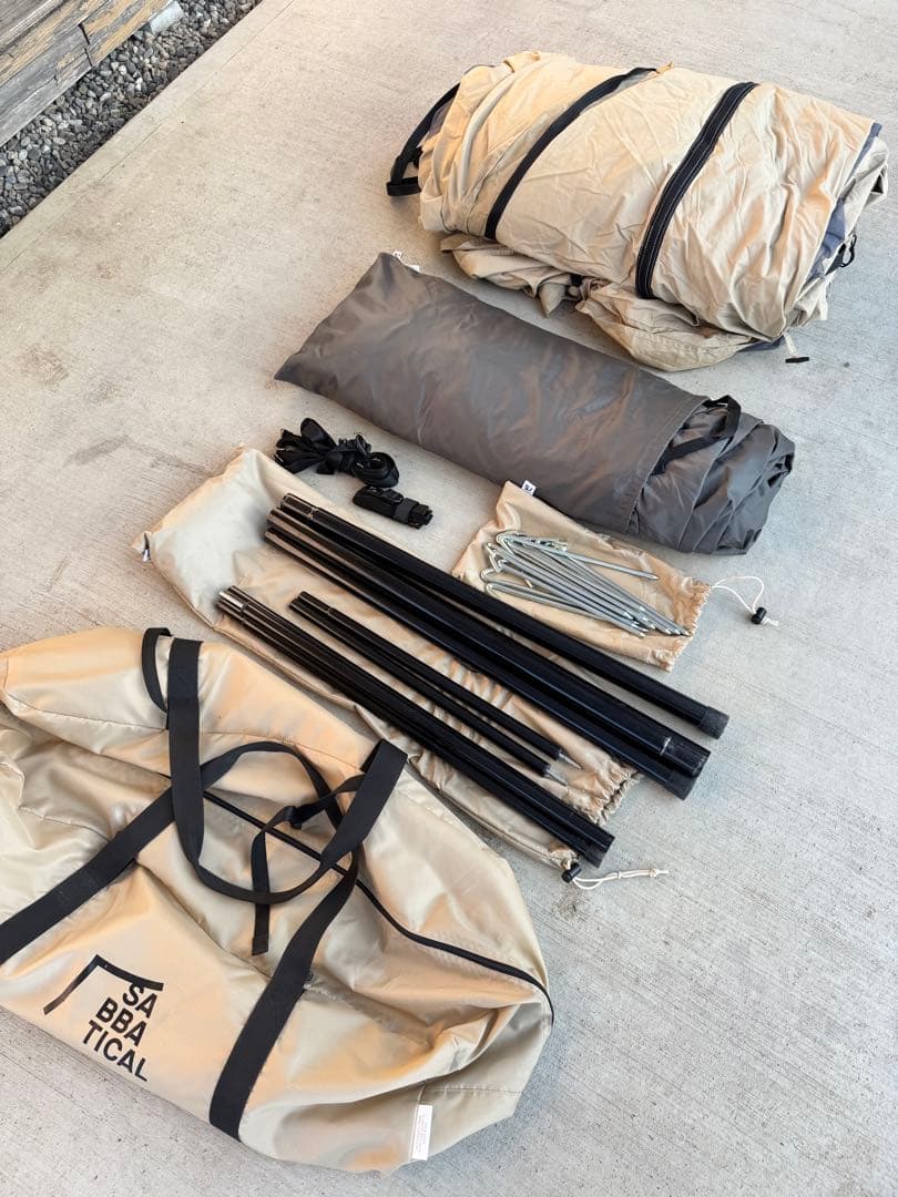 モーニンググローリーTC✨インナーテント付✨サバティカル✨撥水加工変更前モデル