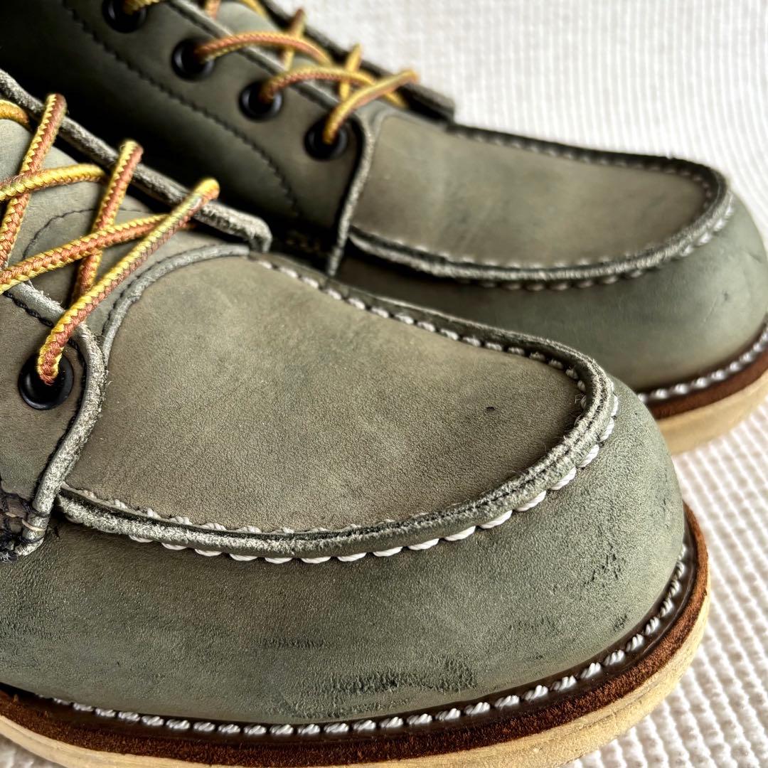 【希少限定】レッドウィング 2883 モスグリーン ヌバック 2000年製 8D