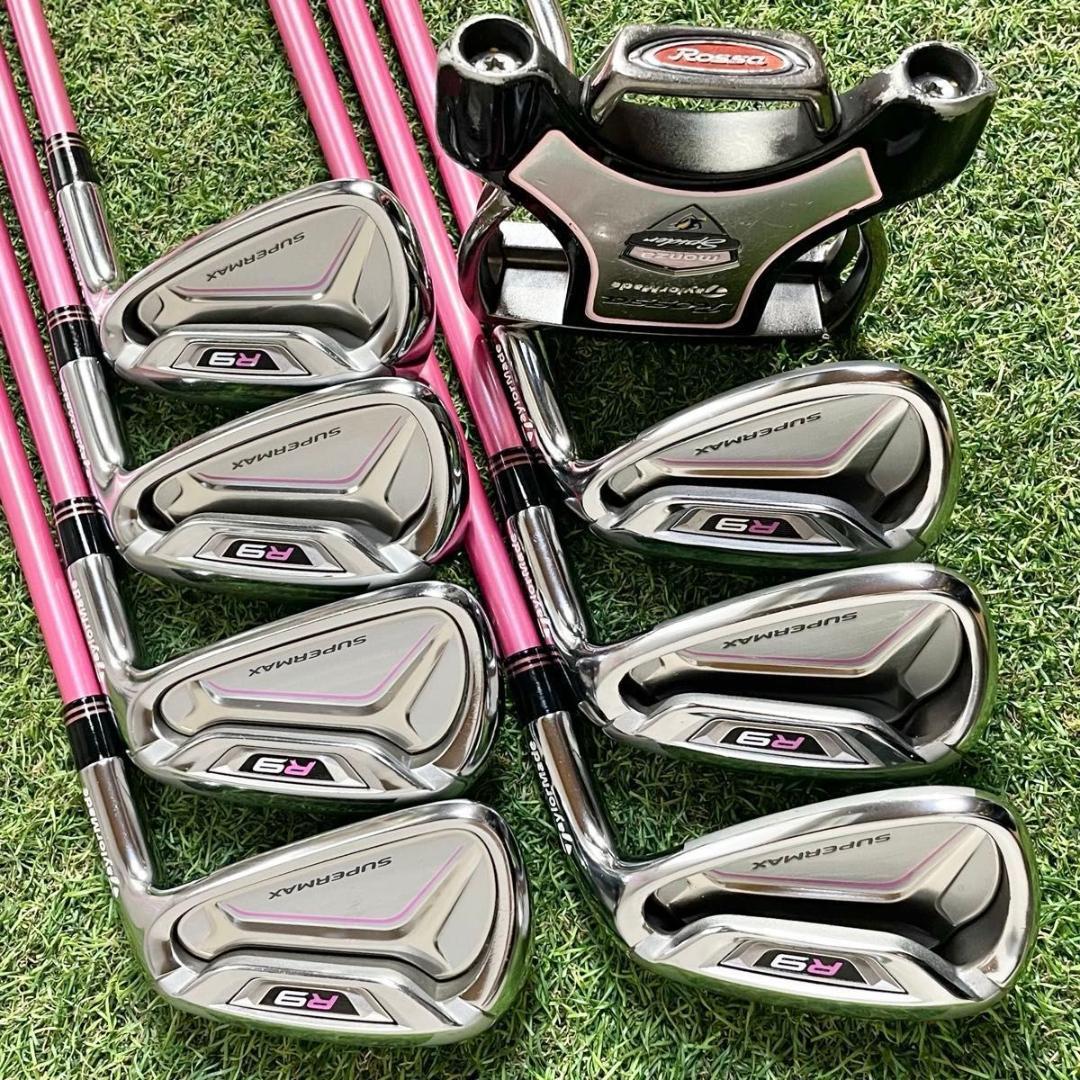 【バッグ新品】テーラーメイド R9 ゴルフクラブセット 超豪華13本 L 右利き