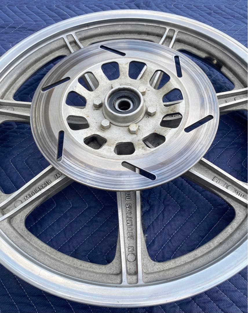 レア　初期型　19インチ　SR400 SR500 キャストホイール　大八キャスト