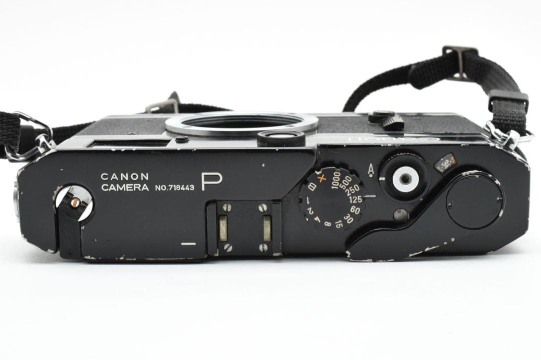 レア品 Canon P black ブラック レンジファインダー ボデ