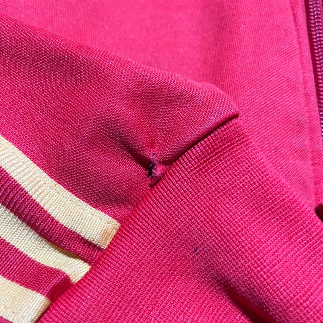 adidas スペイン代表　トラックジャケット　トレフォイル　赤黄　2XO