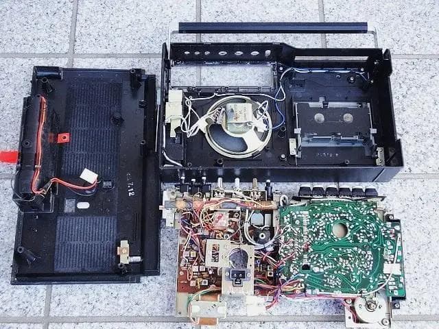 ♪昭和銘機 整備清掃済ラジカセ National MACff RQ-448