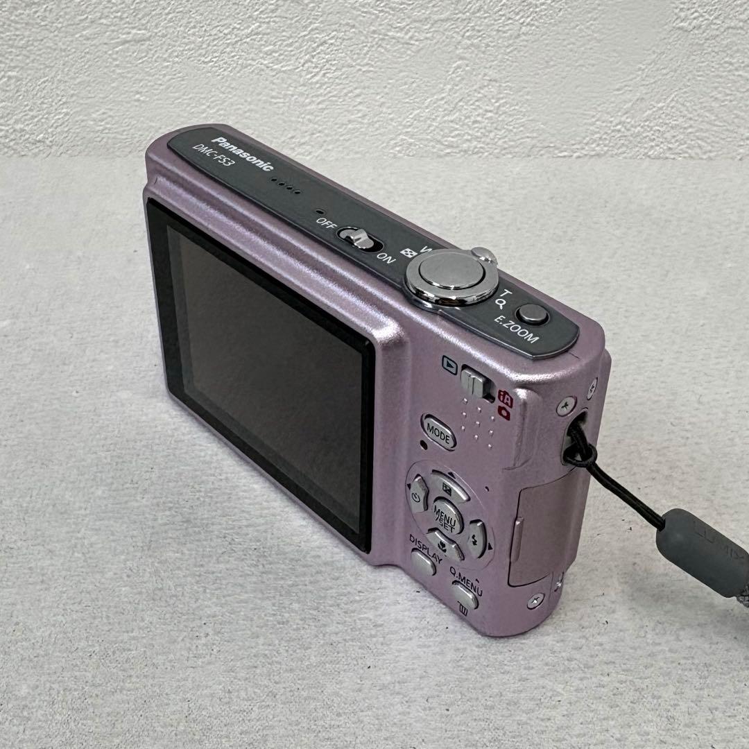 【動作未確認】パナソニック LUMIX DMC-FS3 オールドコンデジ ピンク