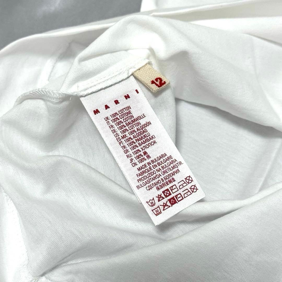 新品未使用 MARNI キッズ 2025SS ロゴ Tシャツ 大人もOK！