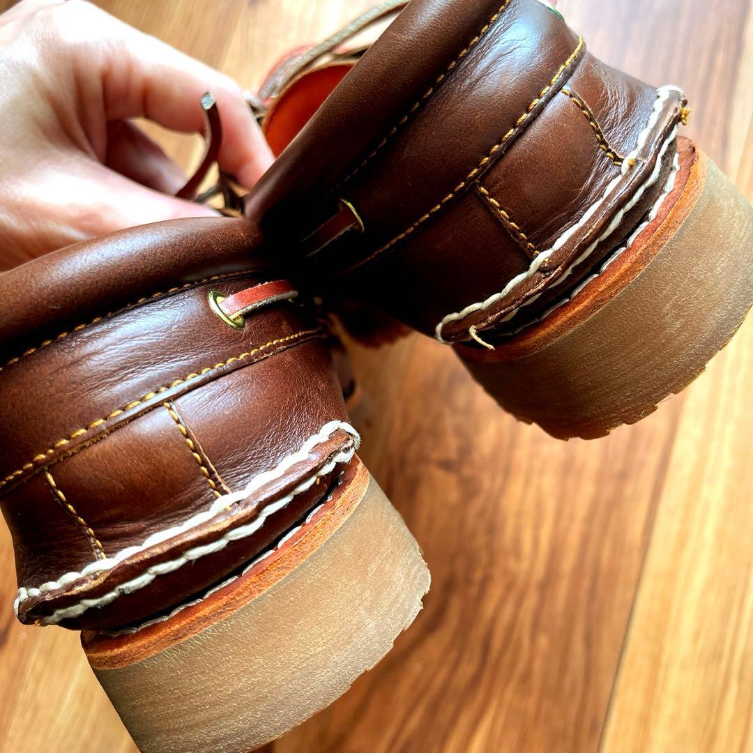 【極美品】TIMBERLAND 3EYE CLASSIC LUG モカシン