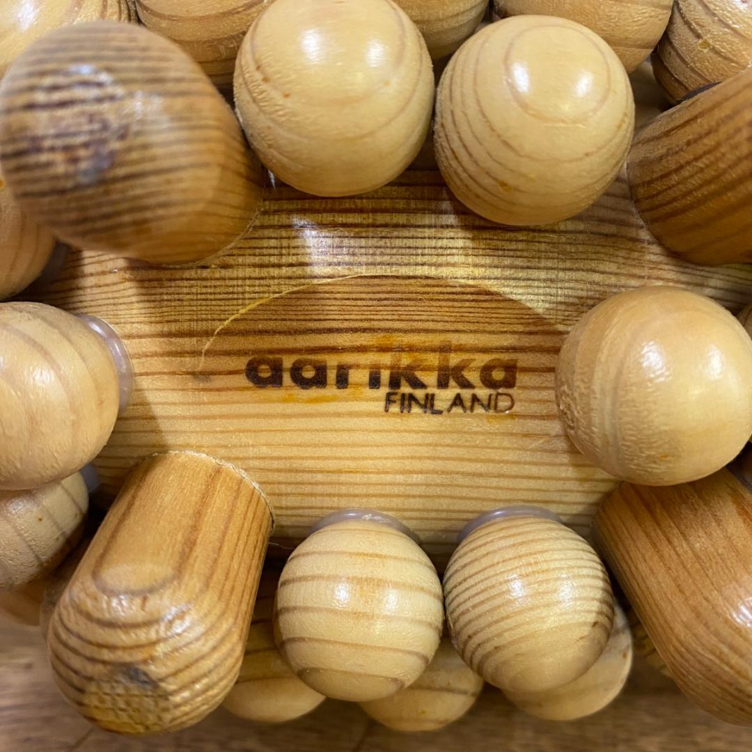 Aarikka アーリッカ 羊のオブジェ 木製