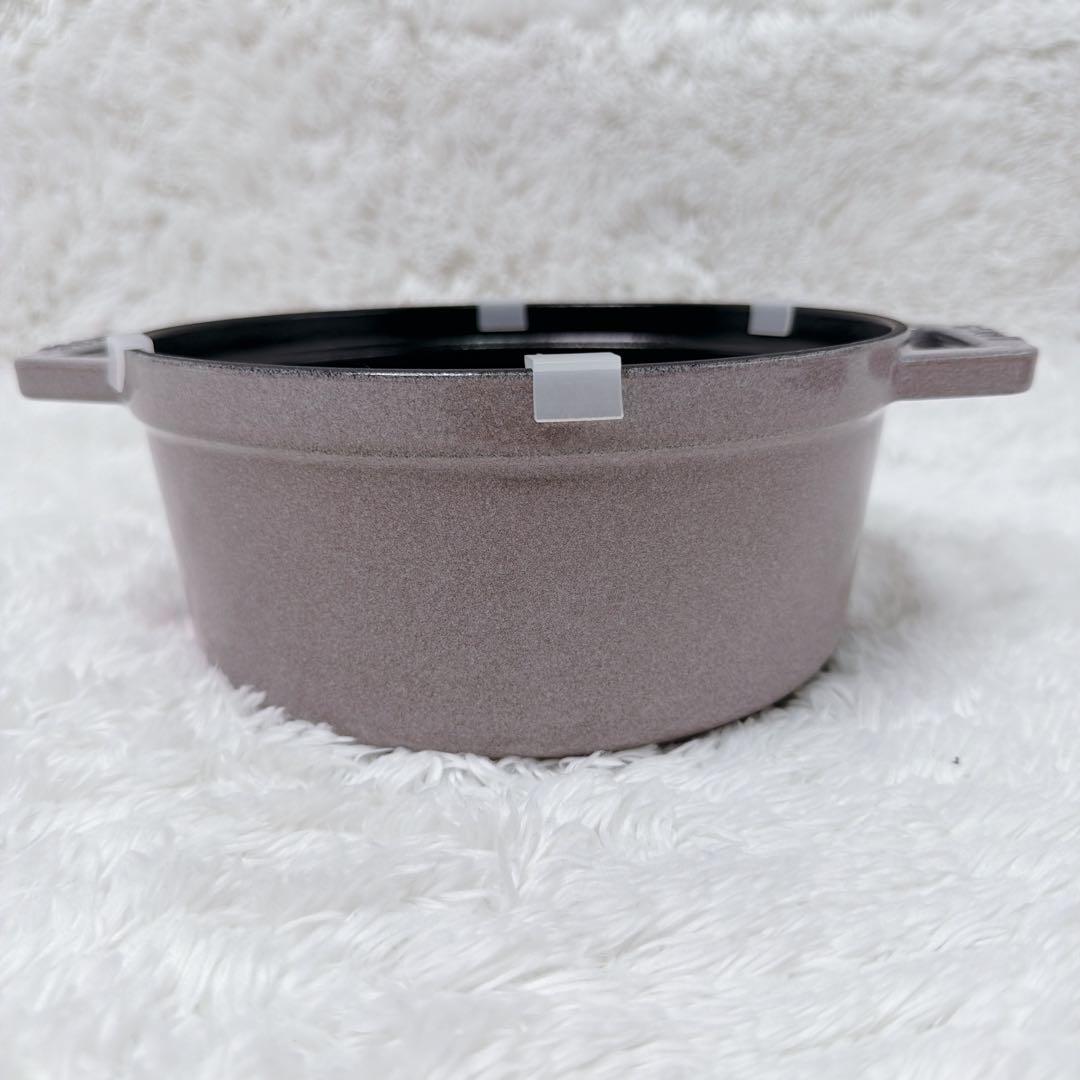【未使用品】Staub ピコ　ココット　ラウンド　シフォンローズ　18cm 鍋