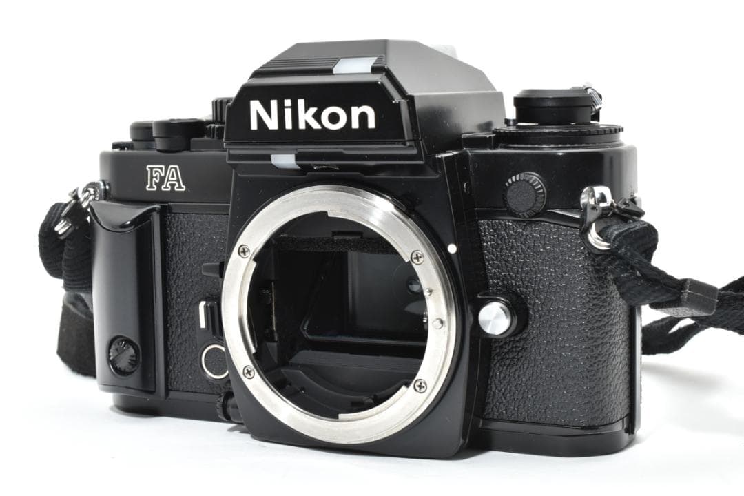 超美品 NIKON FA ブラック フィルムカメラ　モルト新品交換済 M710T