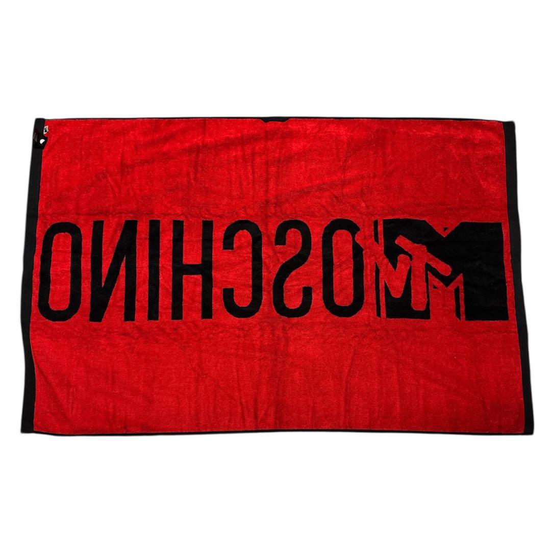 【完売品】 × MOSCHINO コラボ ロゴ タオル