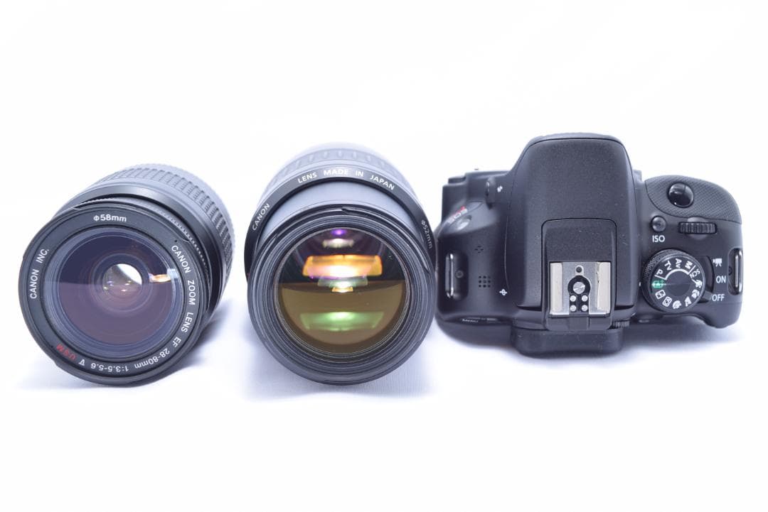 Canon EOS kiss X7 ダブルレンズキット美品　綺麗な1品✨