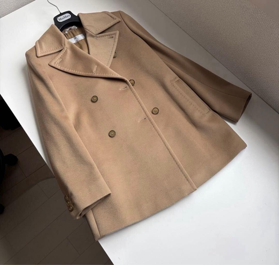 美品 MaxMara 艶感光沢感美しい マックスマーラ ステッチ イタリア製