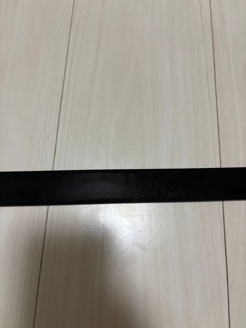 yuri1度のみ使用 GUCCI ダブルG ベルト ブラック 80cm