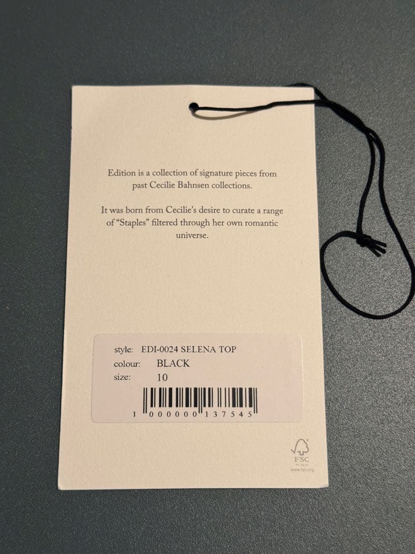 トップス Cecilie Bansen Selena top Quilted UK10