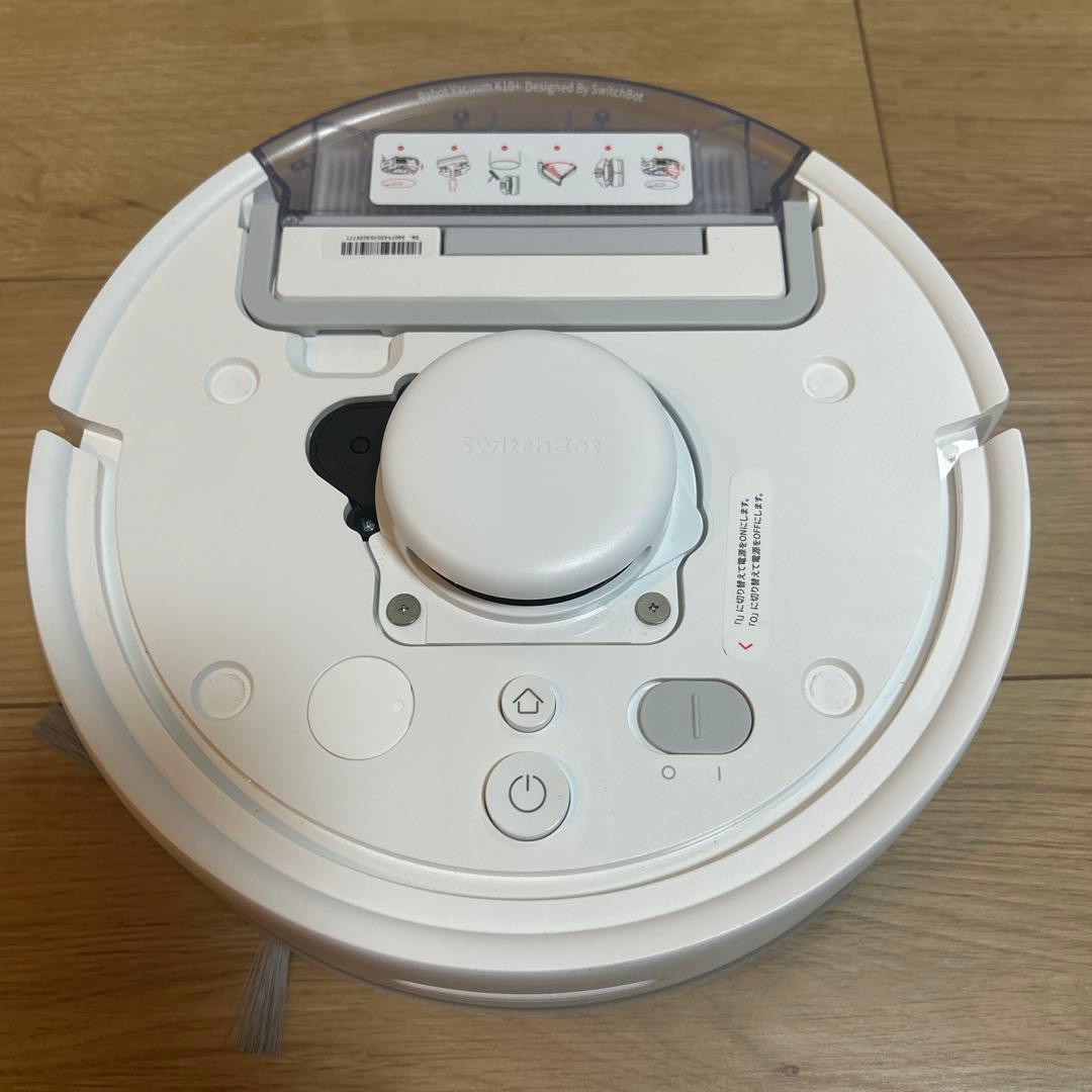 【switchbot】世界最小ロボット掃除機×水拭き機能(長期保証29年1月迄)