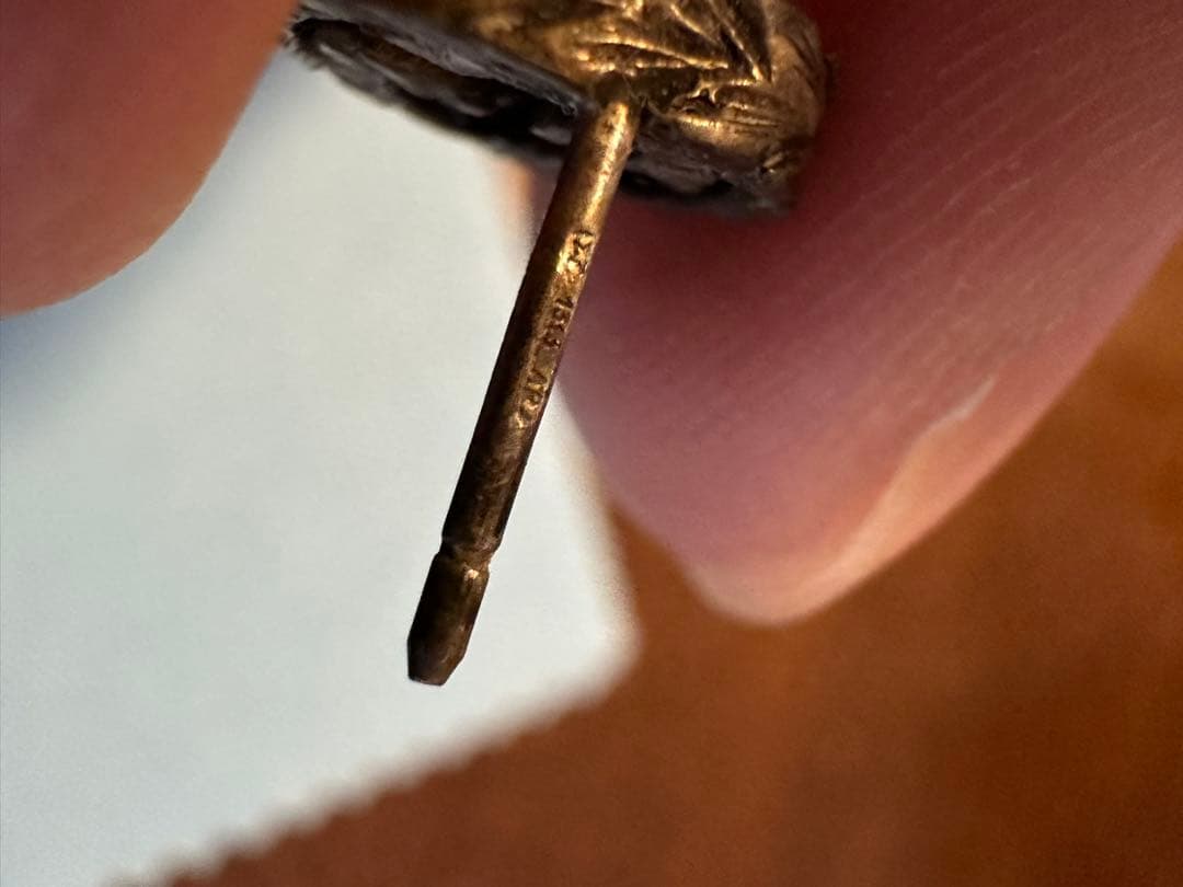 GUCCI　グッチ　ピアス　インターロッキング　GGロゴ