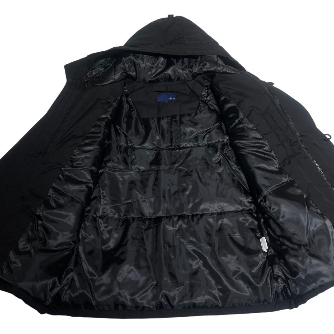 【美品】AVIREX ブラック Lサイズ フード付き 冬物 人気