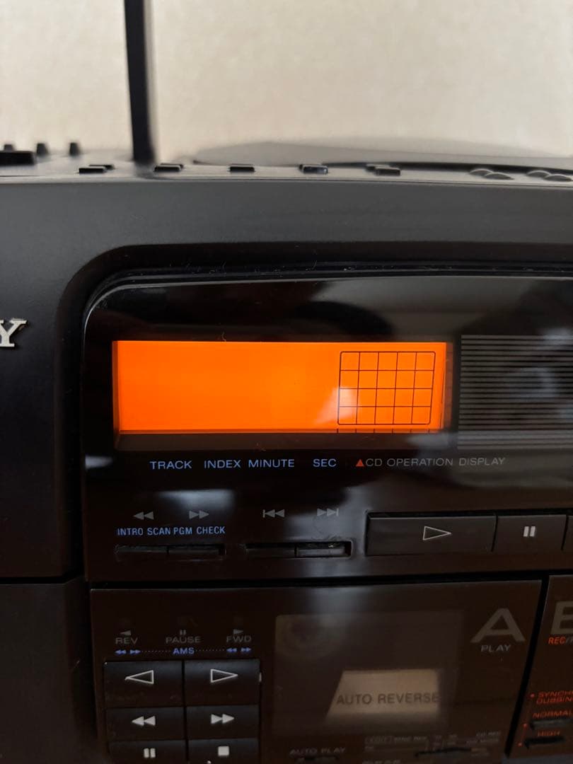 SONY ドデカホーンCD CFD-700 一部ジャンク