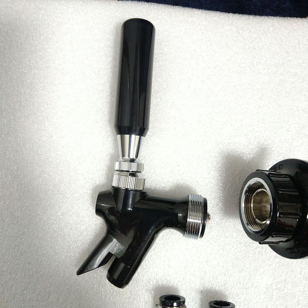 ニットク氷冷式ビールサーバー用シャンク、コック、コールドプレートジョイント2個