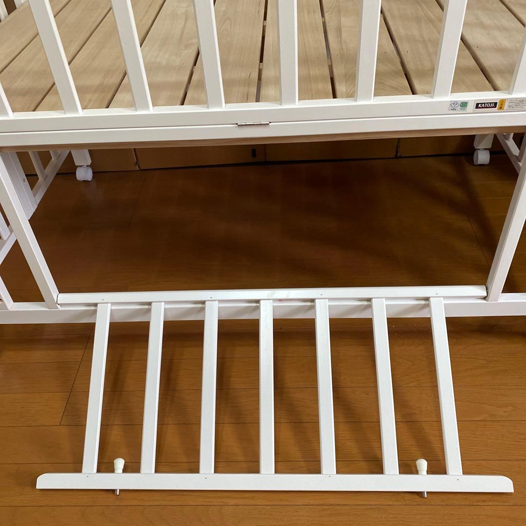 直接取引可能　katoji ベビーベッド　レギュラーサイズ　カトージ