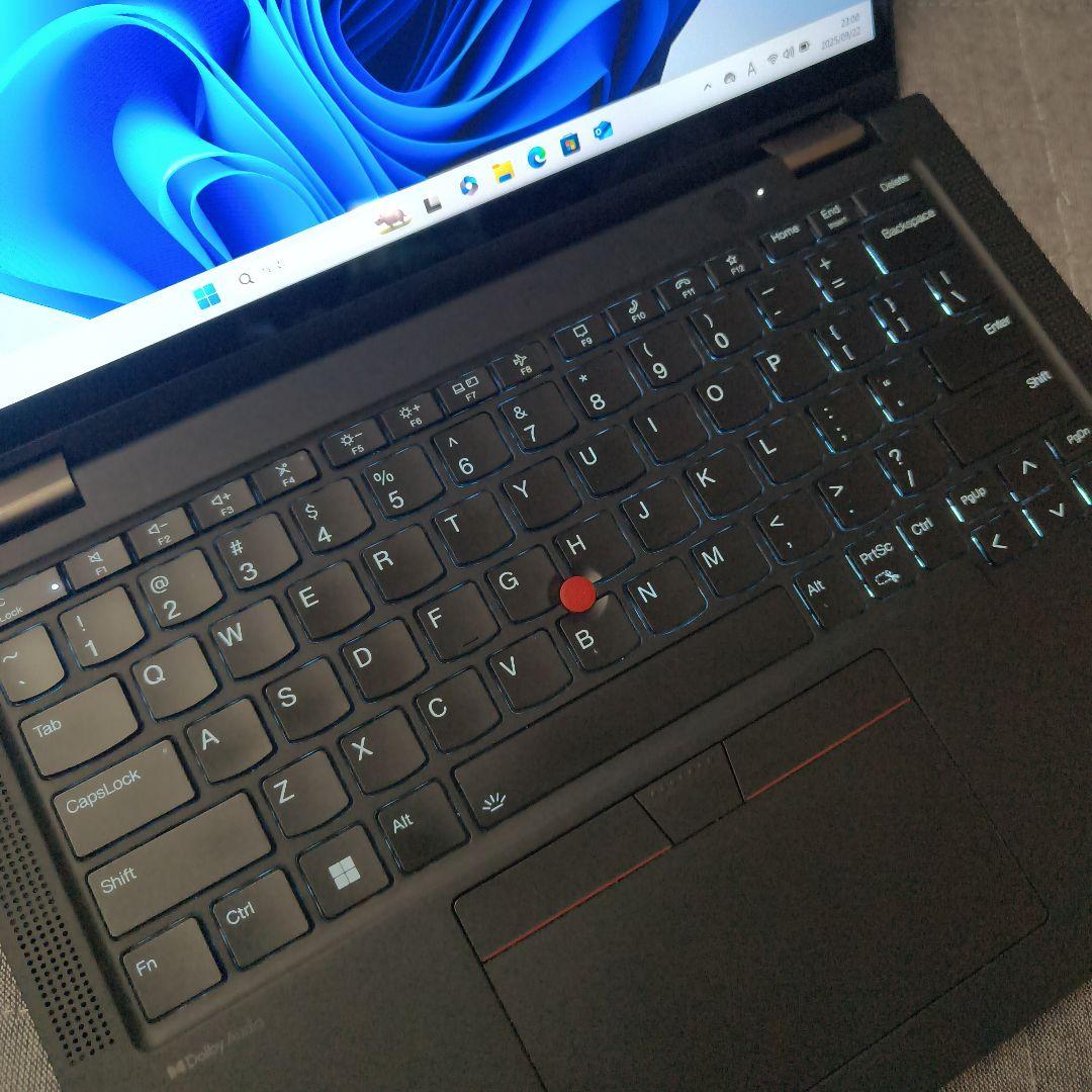 タッチ 美品 ThinkPad 爆速 13世代i5 16GB 512G 2IN1