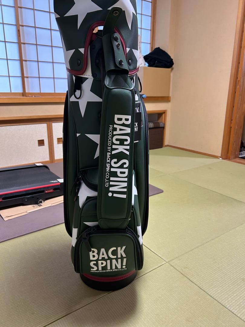 d*5様 BACK SPIN 星柄 ゴルフバッグ