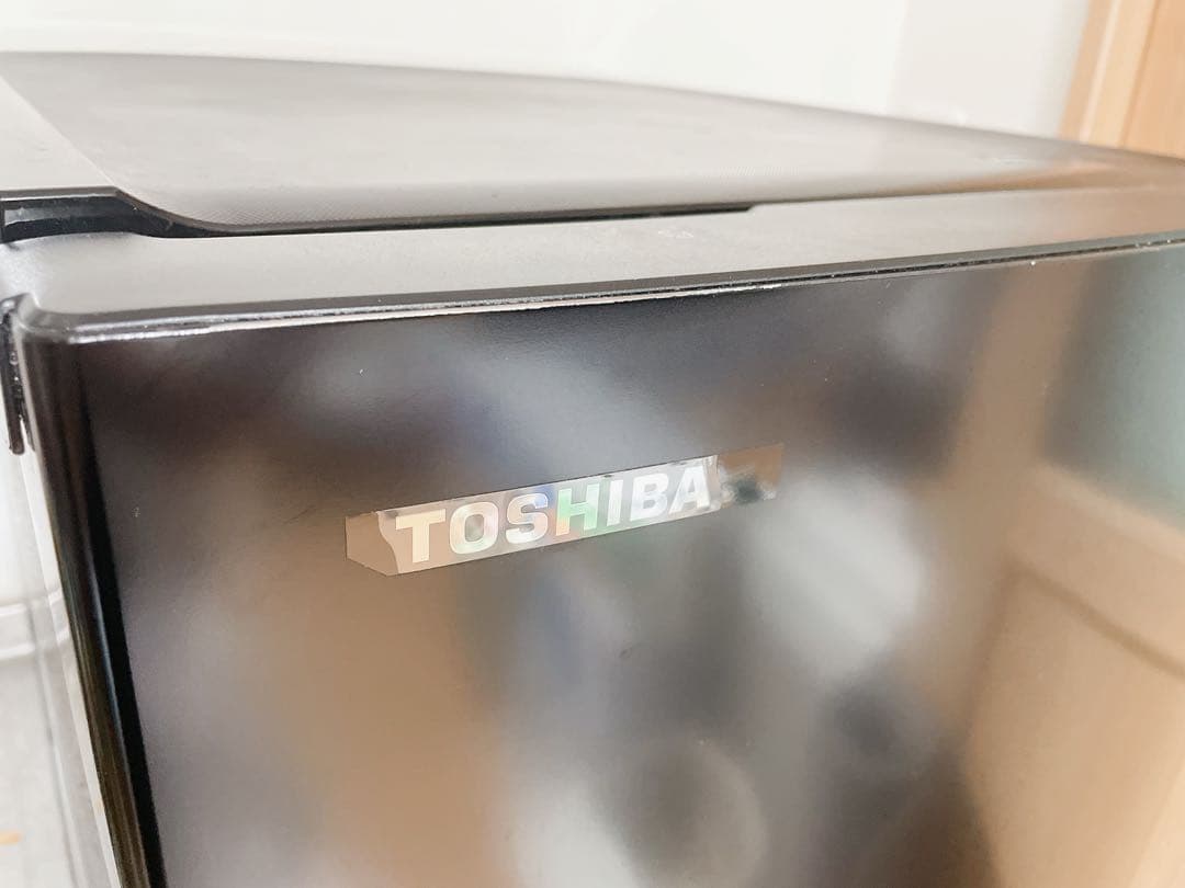 TOSHIBA 冷蔵庫 153L 黒