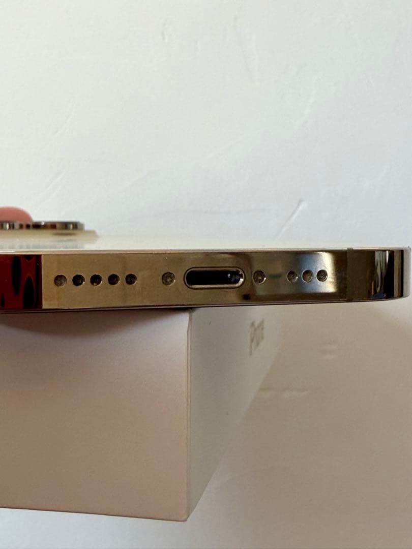 オン【美品】SIMフリー iPhone14 Pro ゴールド 512GB