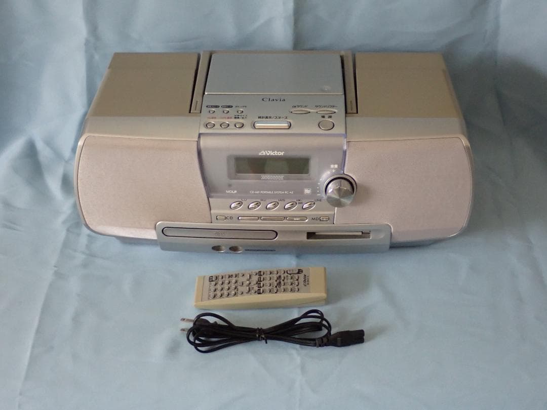 JVC Victor RC-A2 （シルバー）CD・MD・カセットデッキ