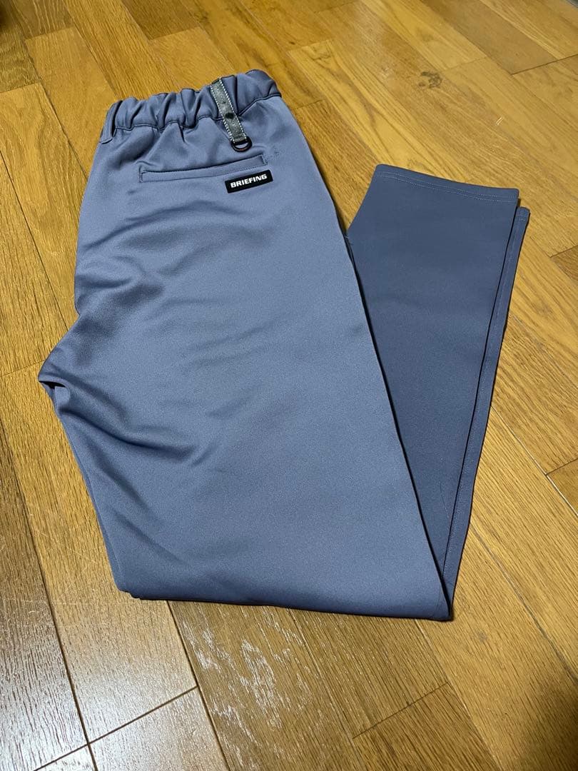 ブリーフィング 3Dロゴスリムパンツ Mサイズ グレー BBG231M16