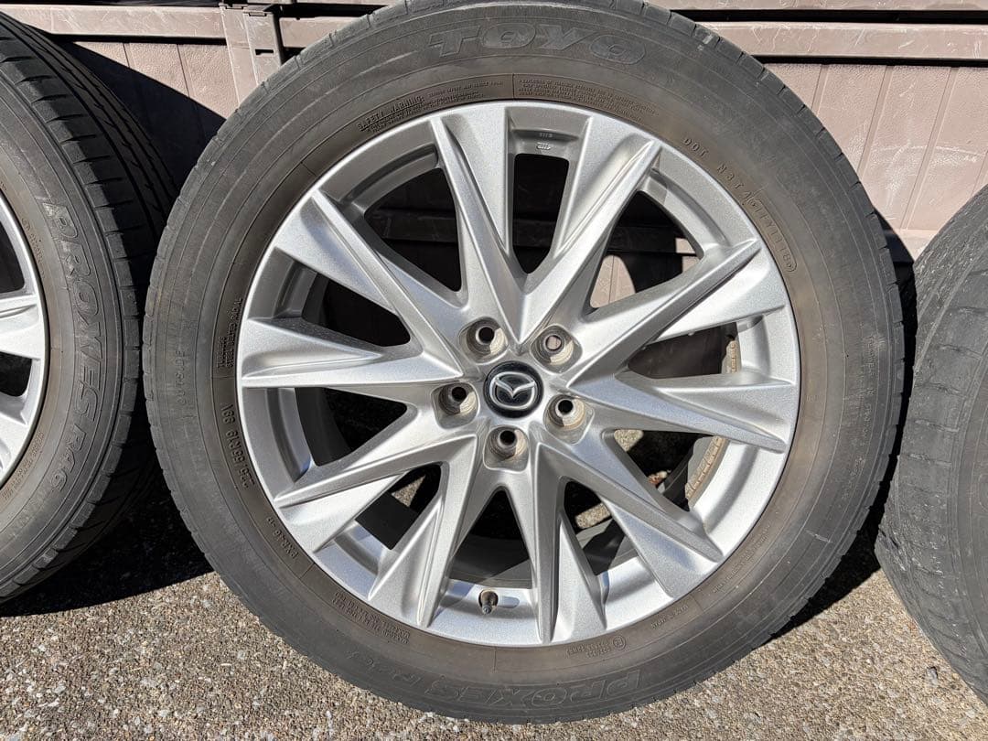 Mazda CX-8 純正19インチホイールセット 225/55R19 送料込み